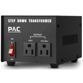 PAC 200W Voltage Converter 240V To 100V/120V & 100V Power Converter AU to US/JAP
