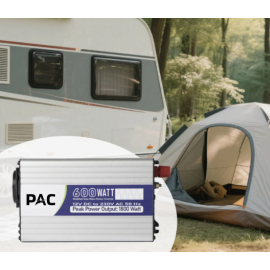 Portable 12V to 240V 600W Inverter for Camping, Caravan & Off-Grid Use | Modified Sine Wave Australia