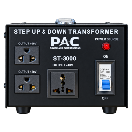 PAC 3000W Universal Step Up & Step Down Voltage Transformer 240V -110V/120V/100V & 110V/120V/100V To 240V USA/Japan/Europe/Australia Power Converter 