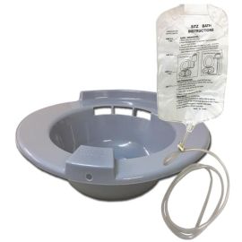 Grey Sitz Bath and Solution Bag